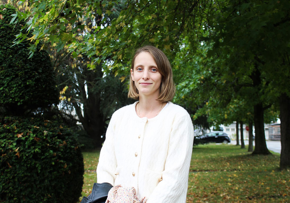 Mme Lucie Souffois responsable du mécénat Psyché au CHGR